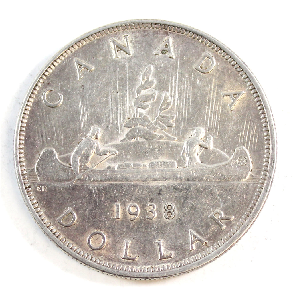 1938 Canada Dollar Extra Fine (EF40)