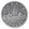 1938 Canada Dollar ICCS Certified EF45