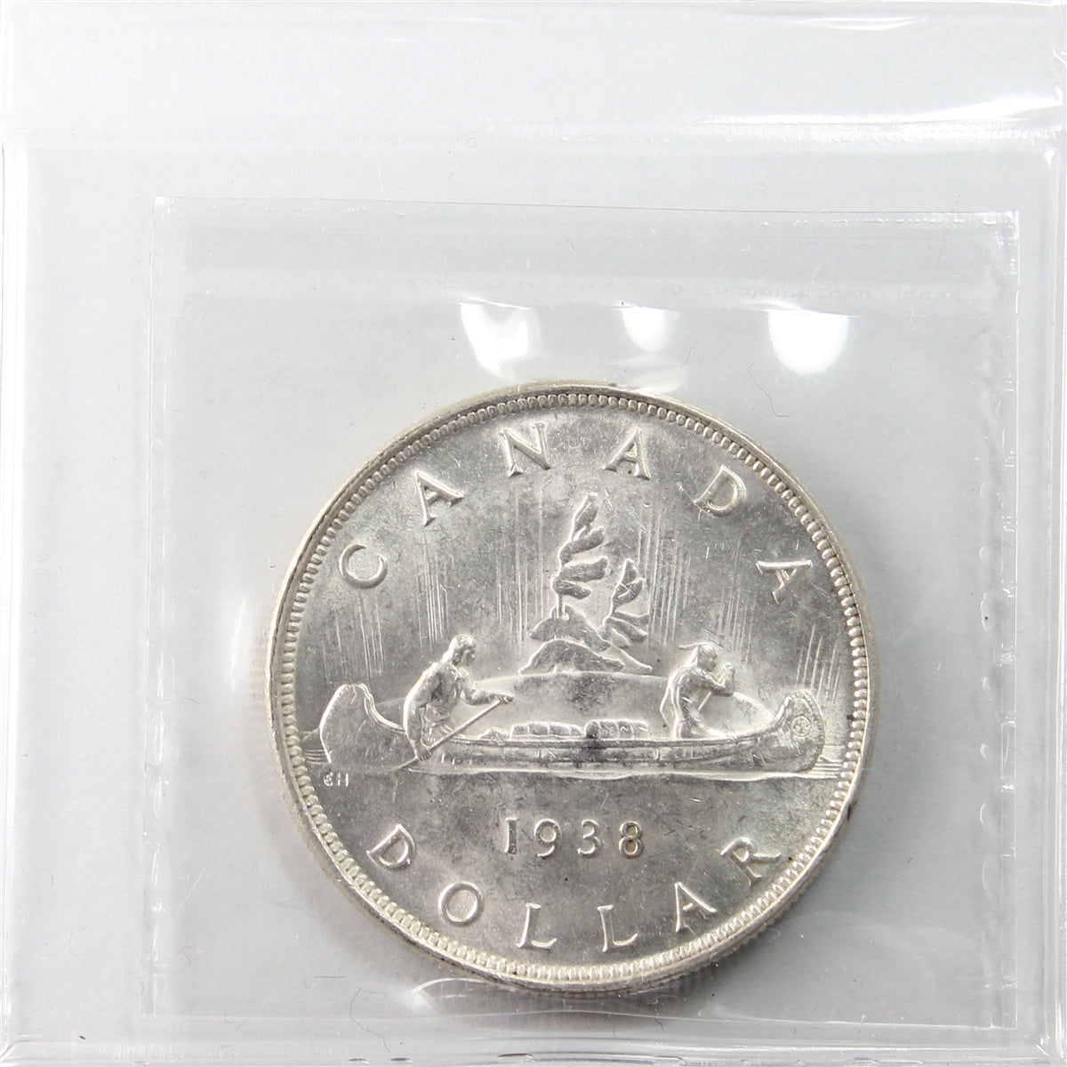 1938 Canada Dollar ICCS Certified MS62