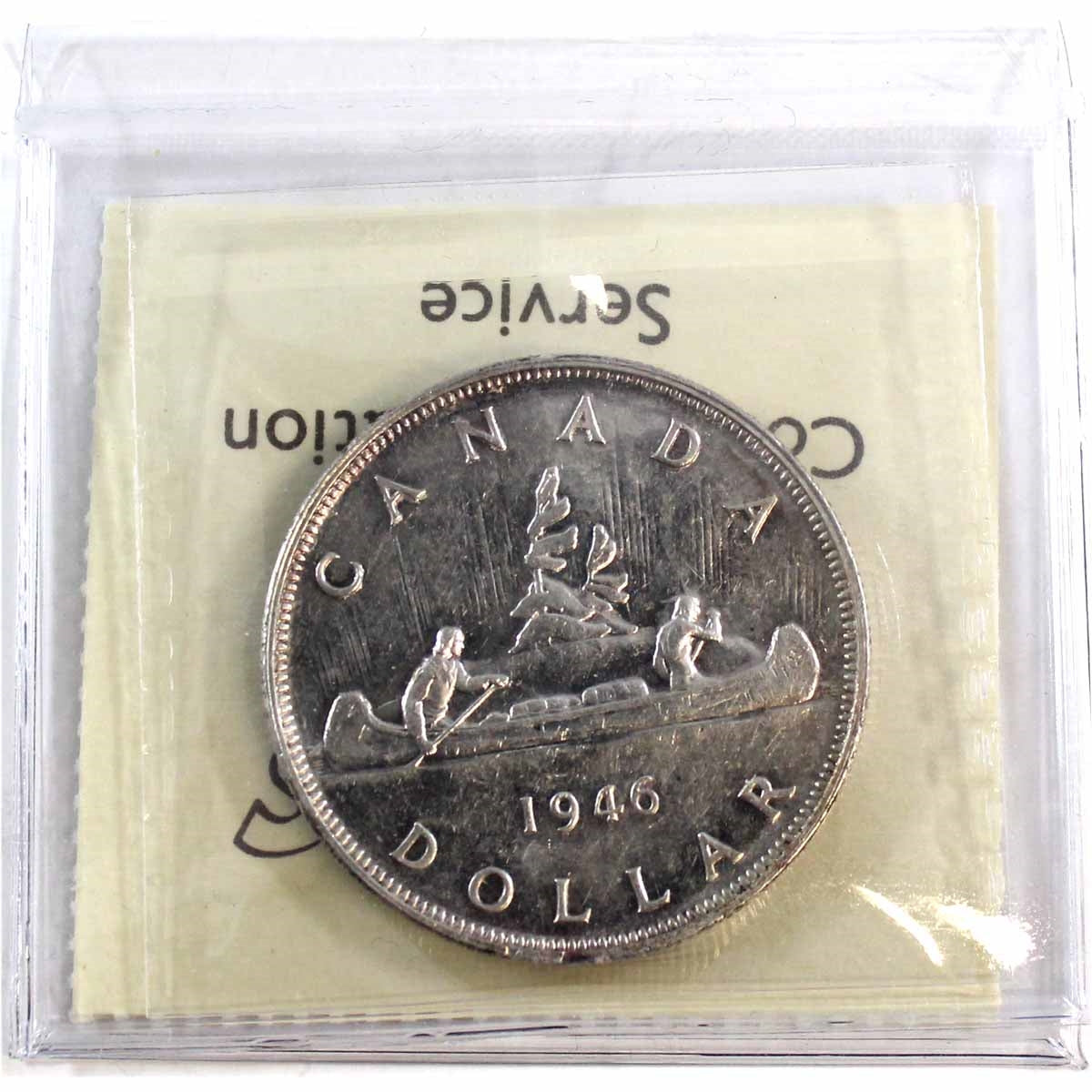 1946 SWL Canada Dollar ICCS Certified EF45