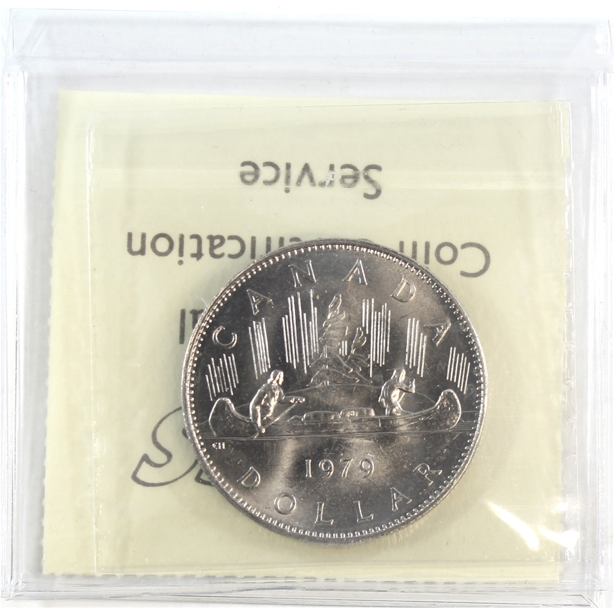 1979 Canada Nickel Dollar ICCS Certified MS64