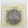 1947 Pointed 7 with Dot Canada Dollar ICCS Certified EF45