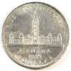 1939 Canada Dollar Almost Uncirculated (AU50)