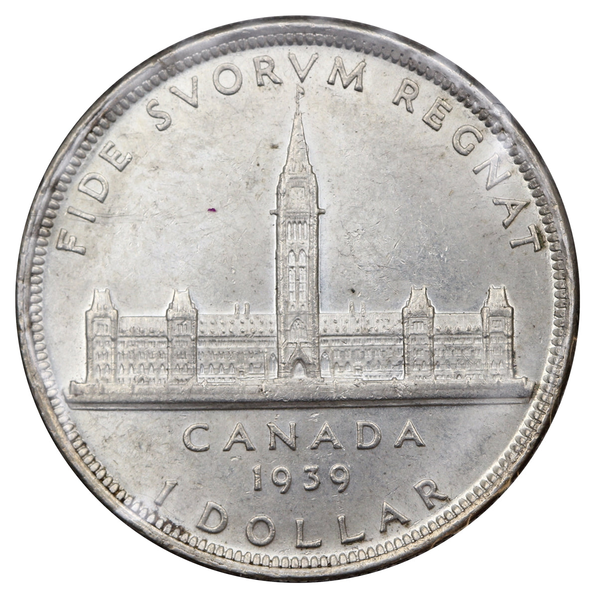 1939 Canada Dollar AU-UNC (AU55)
