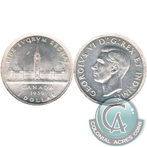 1939 Canada Dollar UNC+ (MS62)