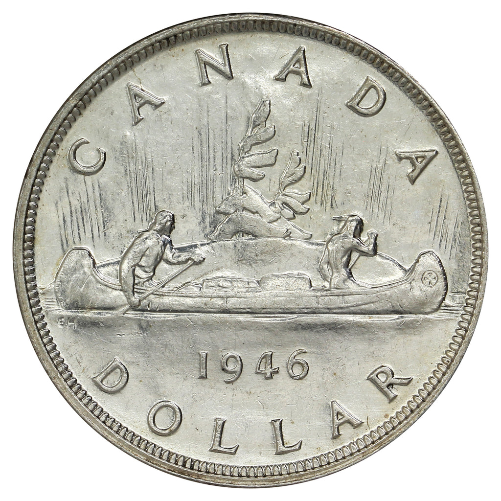 1946 Canada Dollar EF-AU (EF45)