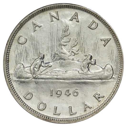 1946 Canada Dollar EF-AU (EF45)