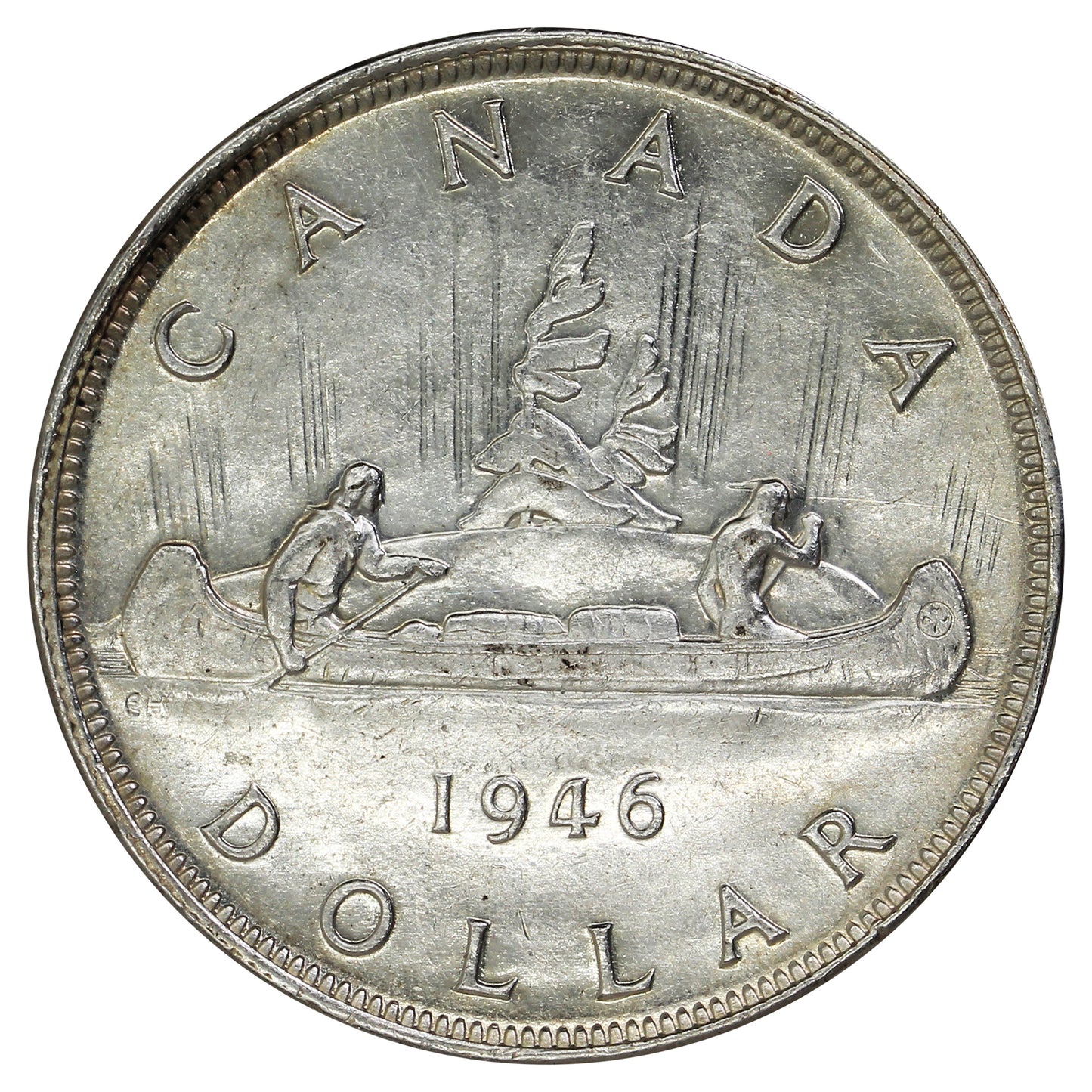 1946 Canada Dollar Extra Fine (EF40)
