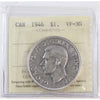 1946 Canada Dollar ICCS Certified VF30