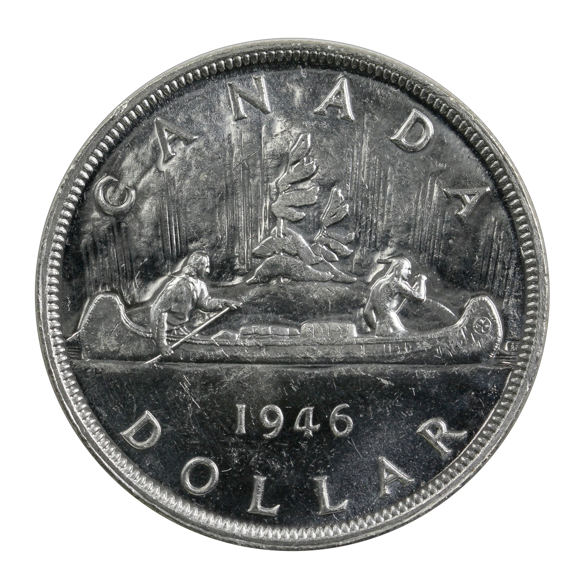 1946 Canada Dollar UNC+ (MS62) $