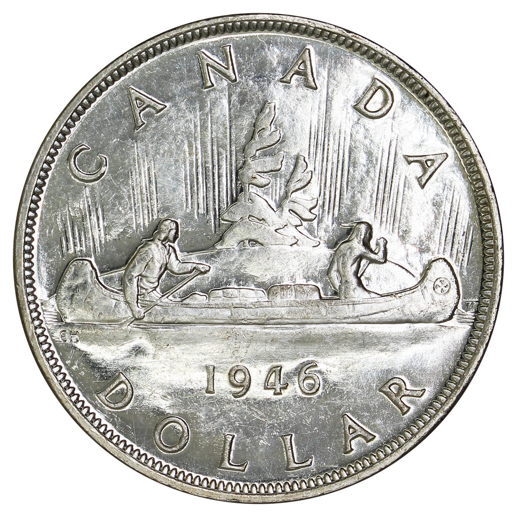 1946 Canada Dollar Uncirculated (MS60) $