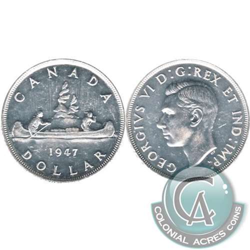 1947 Blunt 7 Canada Dollar AU-UNC (AU55) $