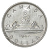 1947 Maple Leaf Canada Dollar UNC+ (MS62) $