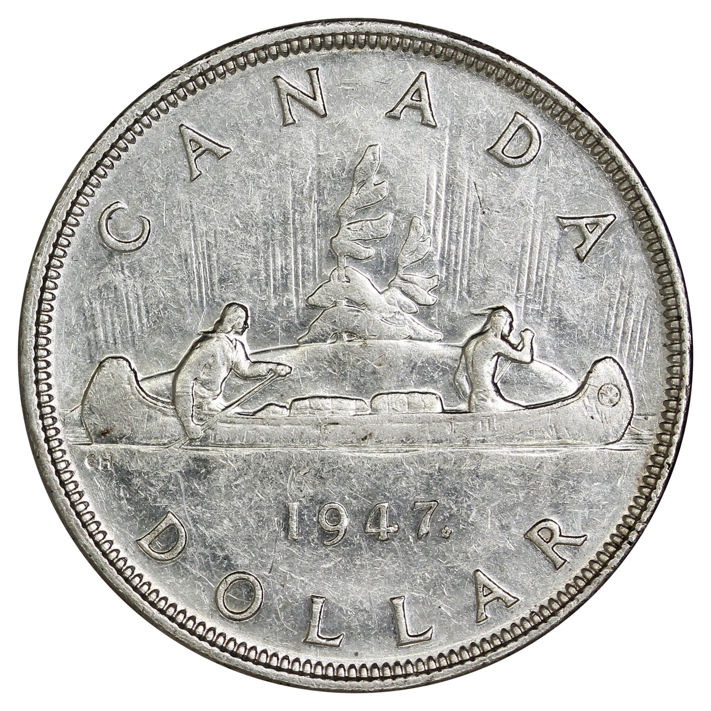 1947 Maple Leaf Canada Dollar VF-EF (VF30) $