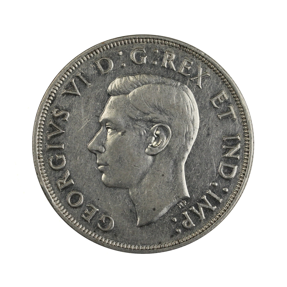 1947 Pointed 7 4x HP Canada Dollar VF-EF (VF30) $