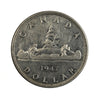 1947 Pointed 7 4x HP Canada Dollar VF-EF (VF30) $