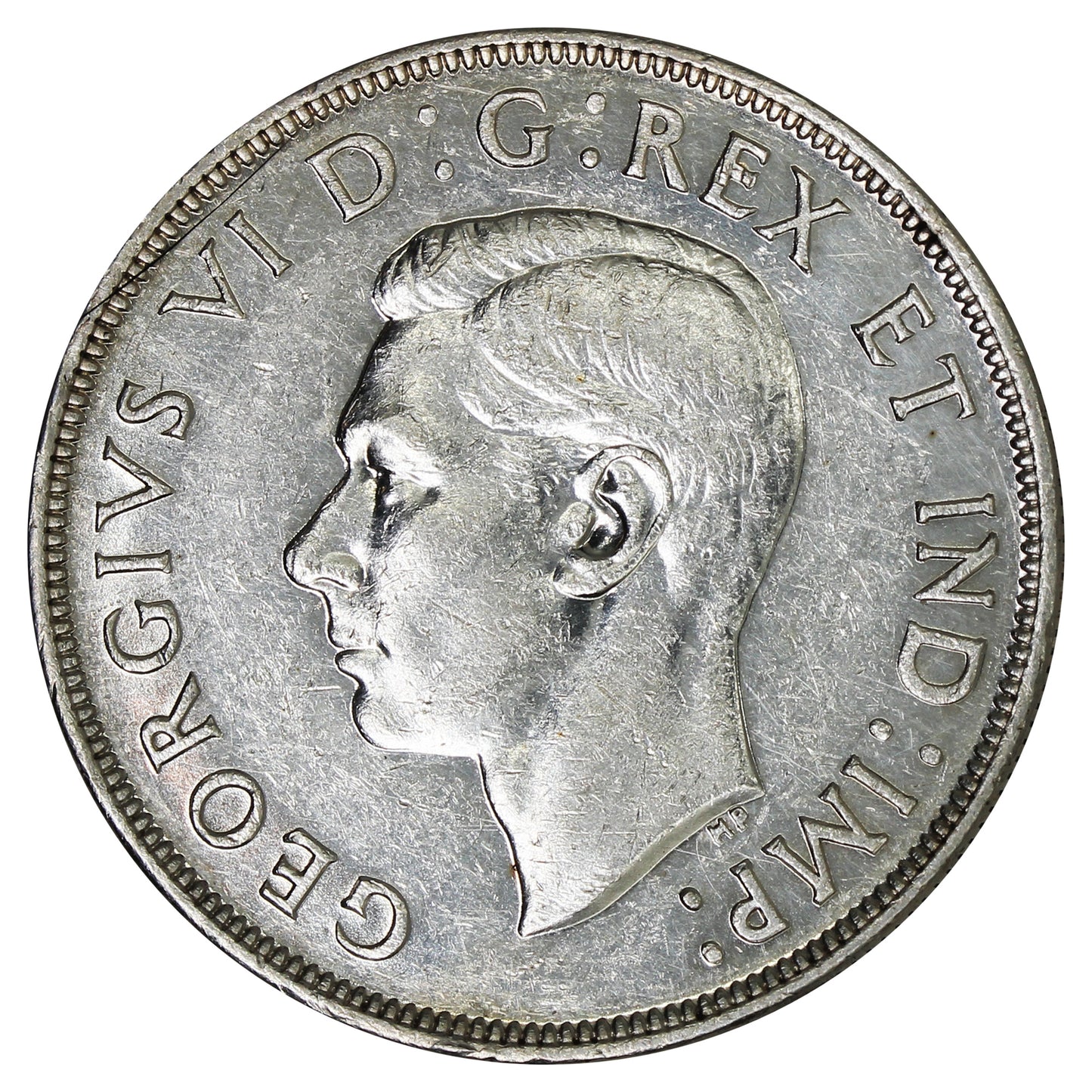 1947 Pointed 7 Canada Dollar VF-EF (VF30) $