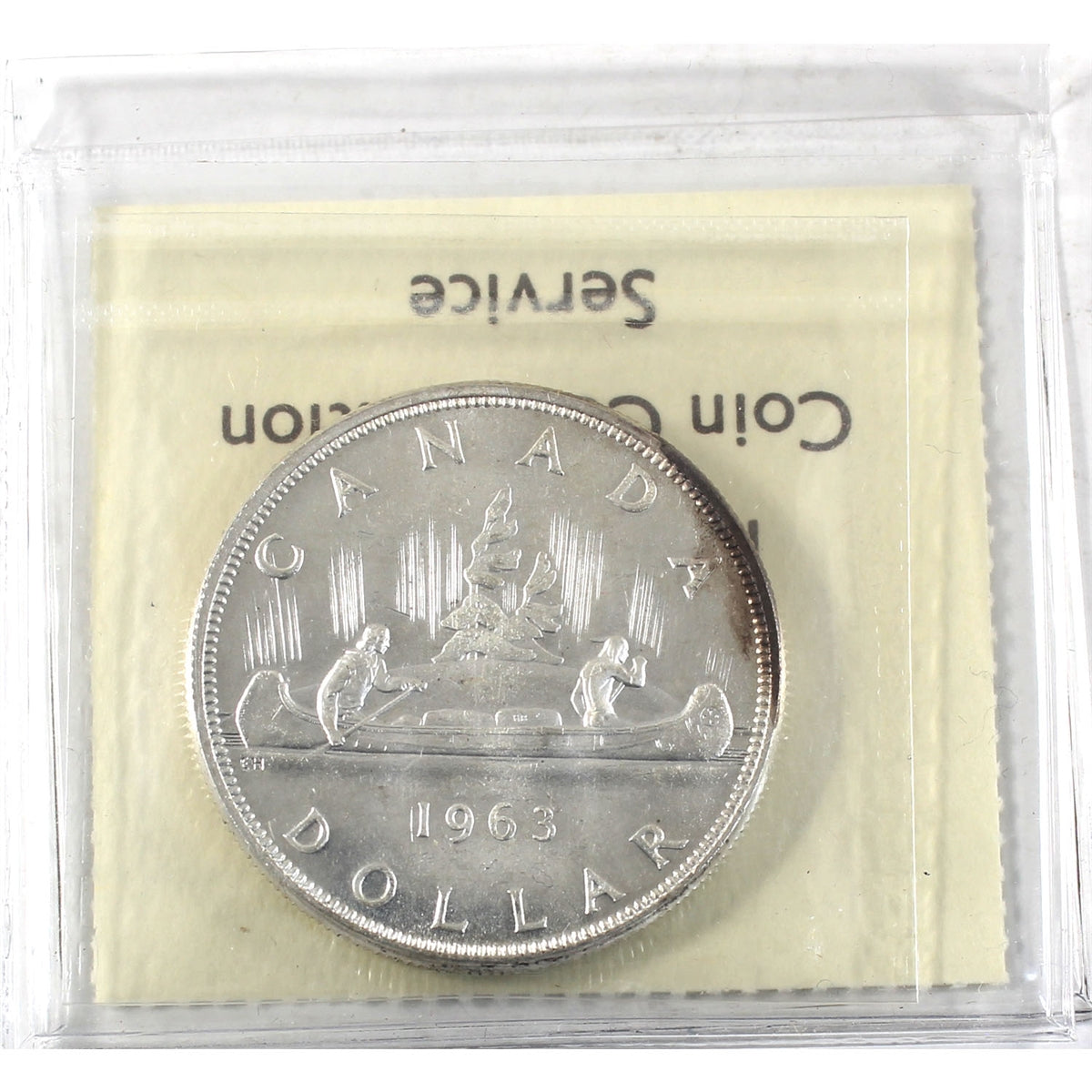 1963 Canada Dollar ICCS Certified MS63