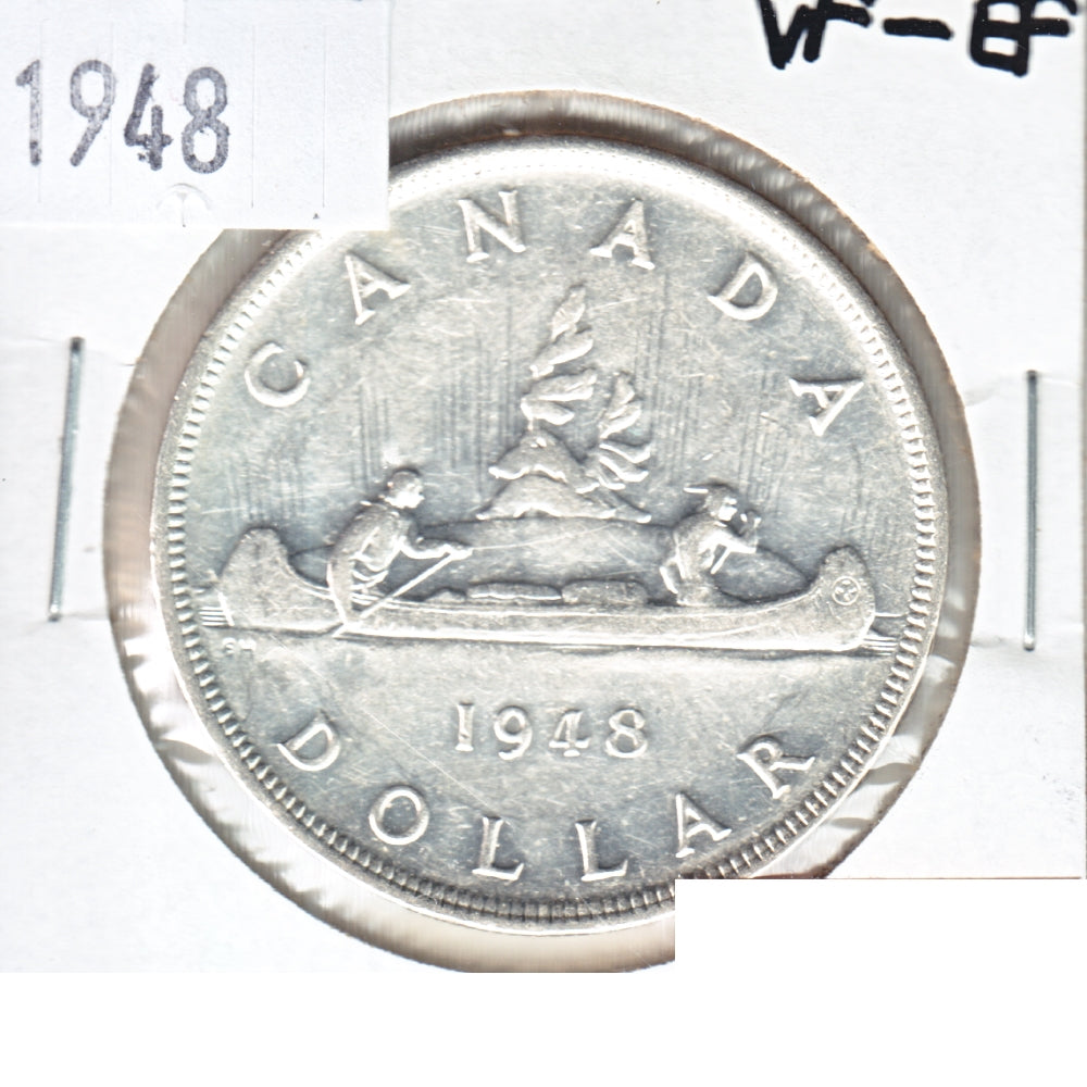 1948 Canada Dollar VF-EF (VF30) $