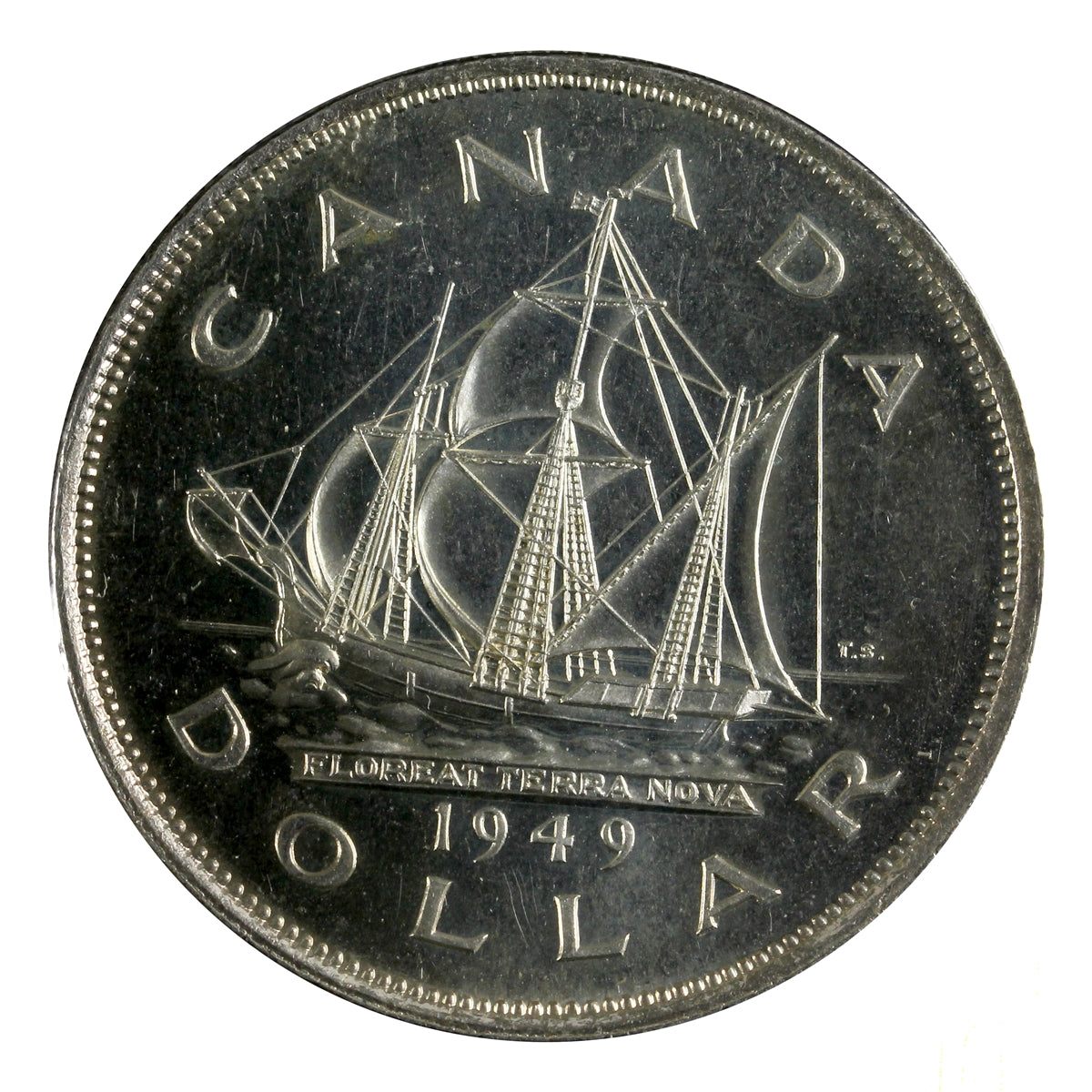 1949 Canada Dollar Brilliant Uncirculated (MS63)