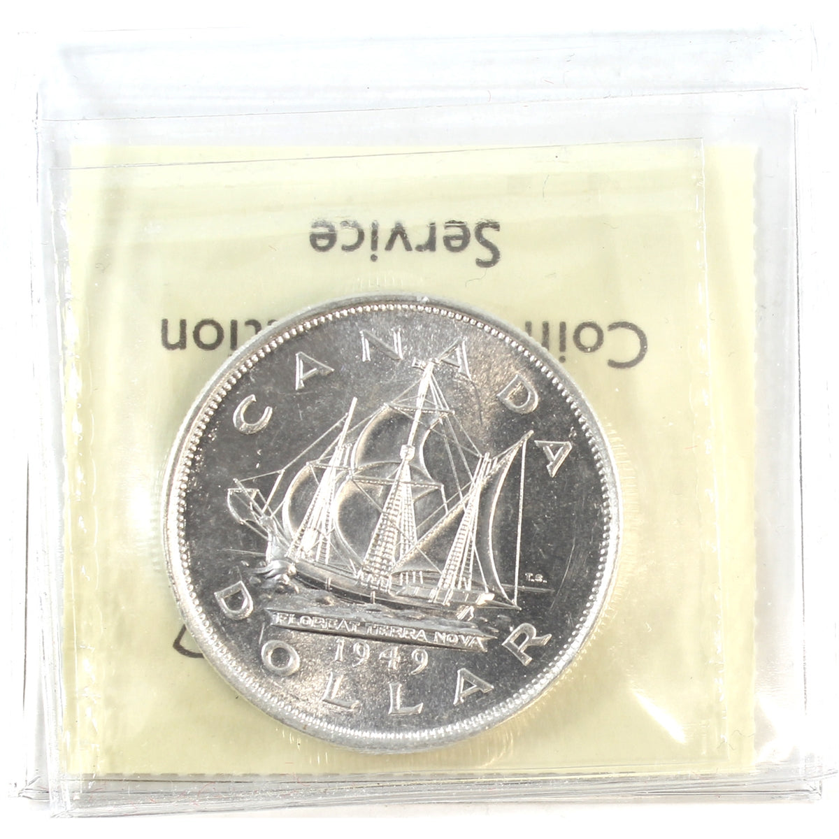 1949 Canada Dollar ICCS Certified MS63