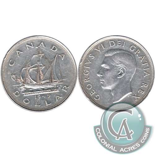 1949 Canada Dollar VF-EF (VF30)