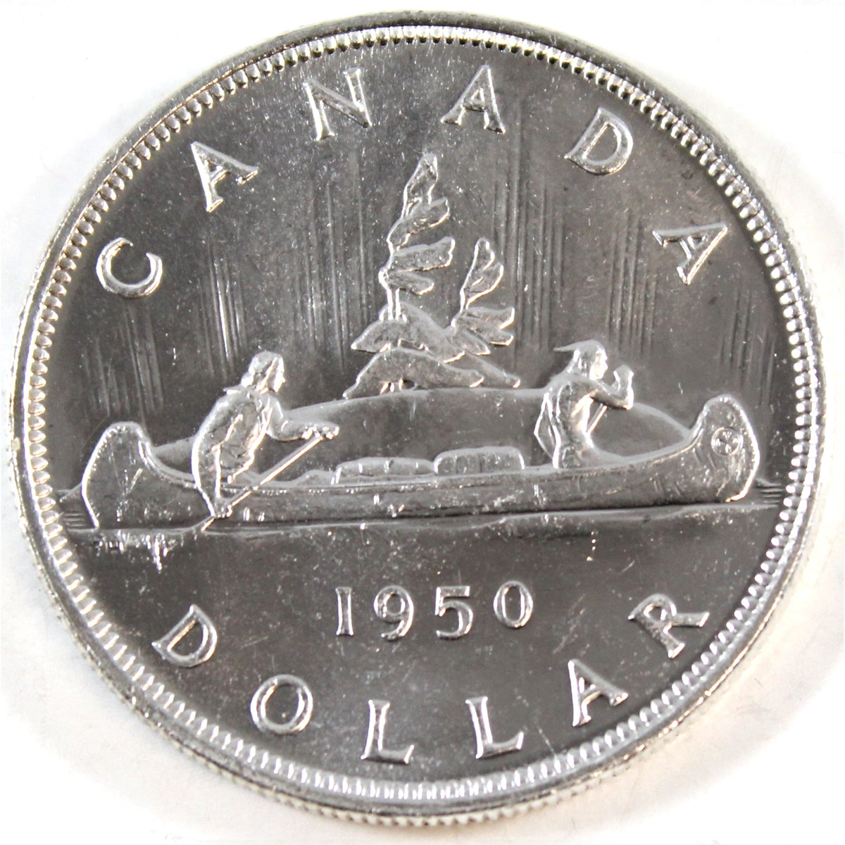 1950 Canada Dollar Brilliant Uncirculated (MS63) $