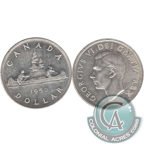 1950 Canada Dollar EF-AU (EF45)