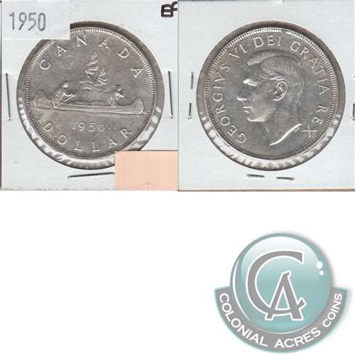 1950 Canada Dollar Extra Fine (EF40)