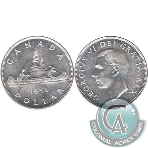 1950 SWL Canada Dollar Choice Brilliant Uncirculated (MS64) $