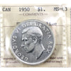1950 SWL Canada Dollar ICCS Certified MS63