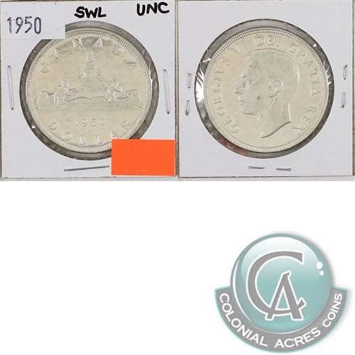 1950 SWL Canada Dollar Uncirculated (MS60)