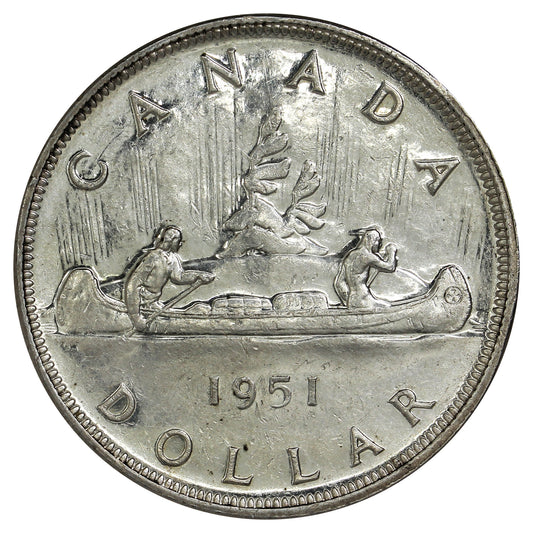 1951 Arnprior Canada Dollar EF-AU (EF-45) $