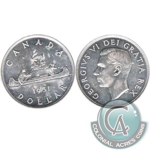 1951 Canada Dollar UNC+ (MS62)