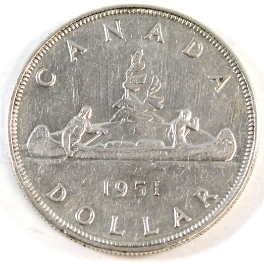 1951 Canada Dollar VF-EF (VF30)