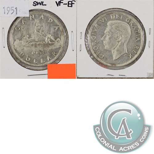 1951 SWL Canada Dollar VF-EF (VF30)