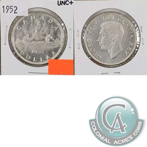 1952 Canada Dollar UNC+ (MS62)