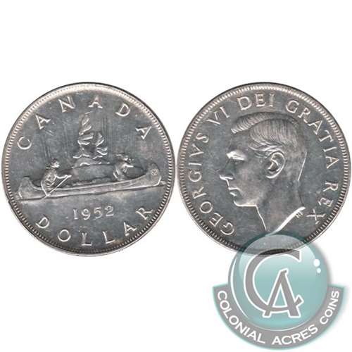 1952 Canada Dollar VF-EF (VF30)