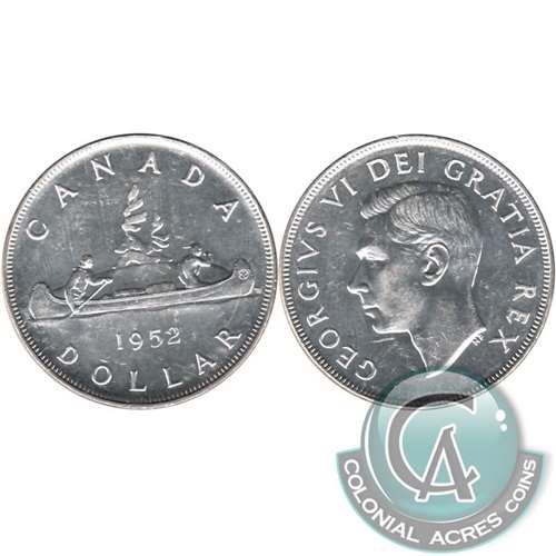 1952 SWL Canada Dollar Uncirculated (MS60)