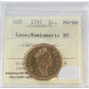 1997 Canada Loon Dollar ICCS Certified MS66 NBU