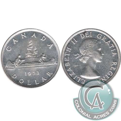 1953 NSS Canada Dollar EF-AU (EF45)
