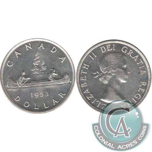 1953 NSS Canada Dollar Extra Fine (EF40)