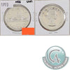 1953 NSS Canada Dollar Uncirculated (MS60)