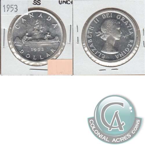 1953 SS Canada Dollar UNC+ (MS62)