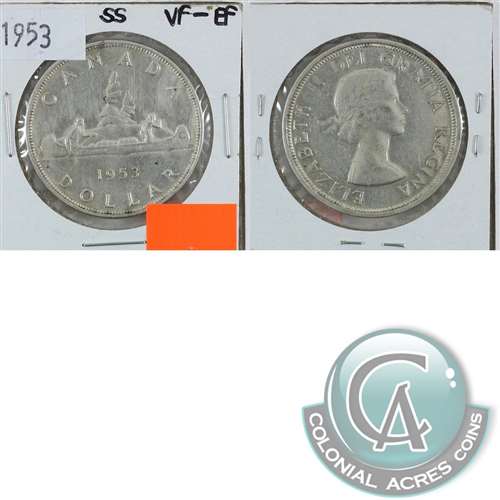 1953 SS Canada Dollar VF-EF (VF30)