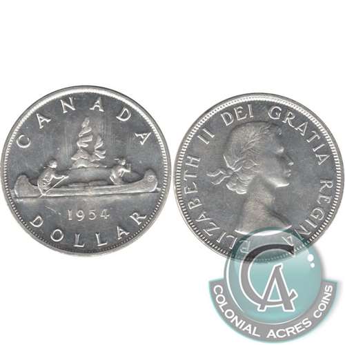 1954 Canada Dollar AU-UNC (AU55)
