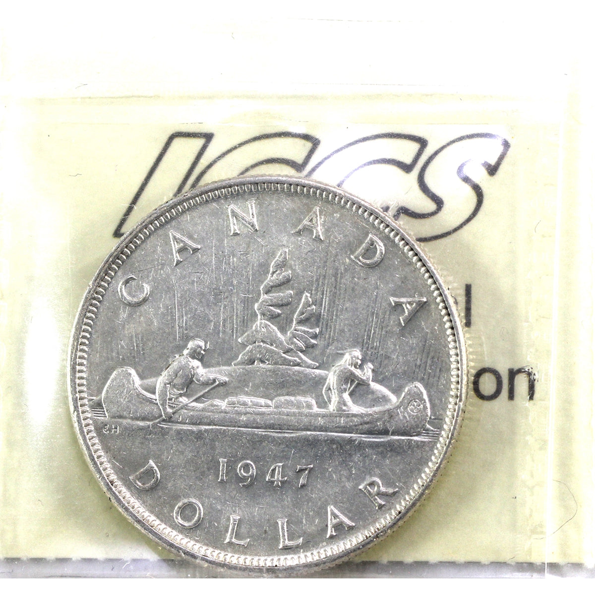 1947 Blunt 7 Canada Dollar ICCS Certified VF30