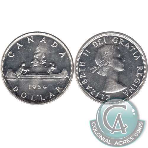 1954 SWL Canada Dollar AU-UNC (AU55)