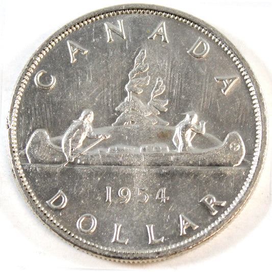 1954 SWL Canada Dollar EF-AU (EF45)