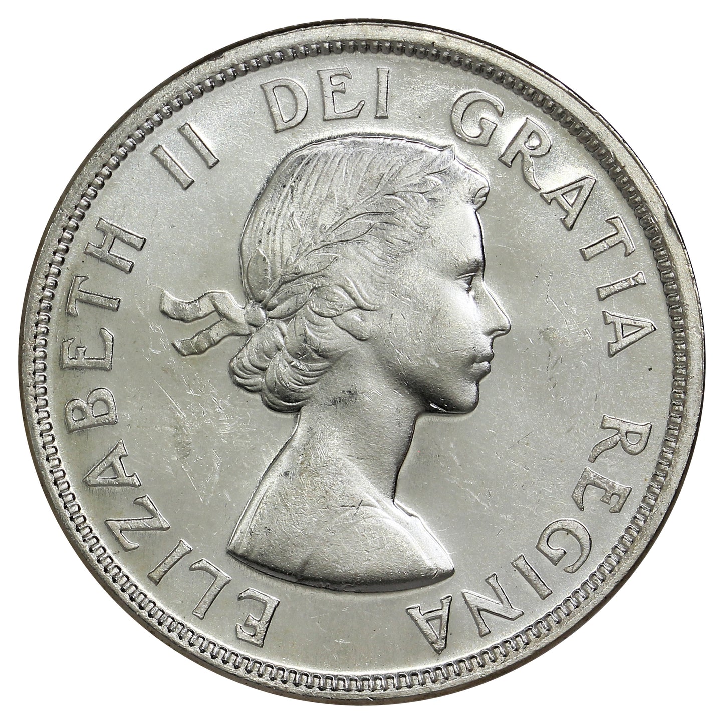 1956 Canada Dollar Brilliant Uncirculated (MS63) $